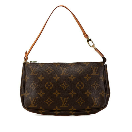 Louis Vuitton Pvc Leather Handbag Pochette Pouch