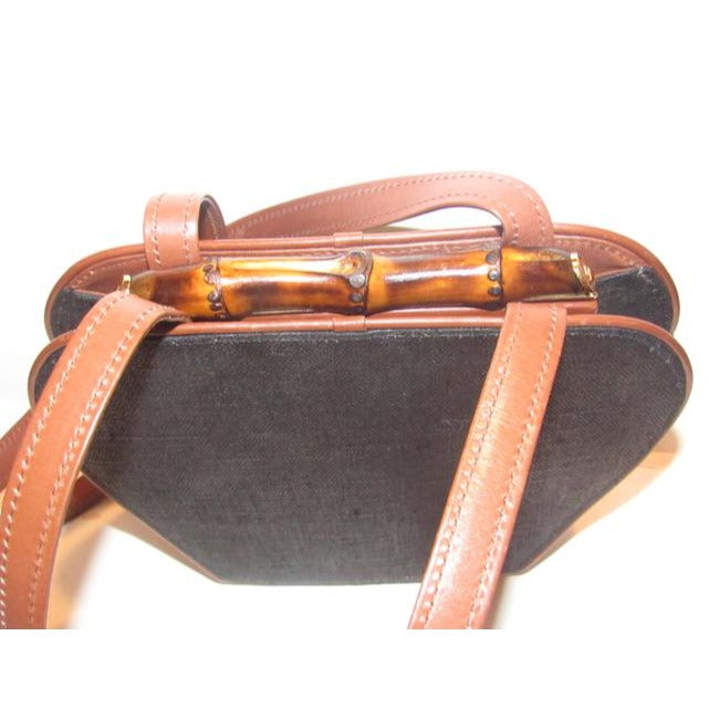 Gucci Lou Leather Top Handle Shoulder Bag