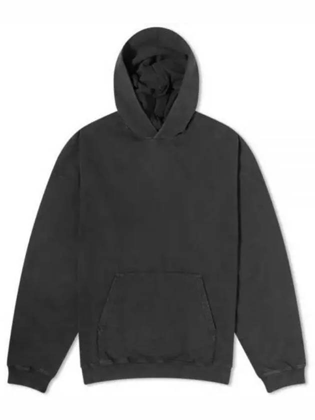 Luxury Balenciaga Trending 2026 Back Logo Hooded Top Black