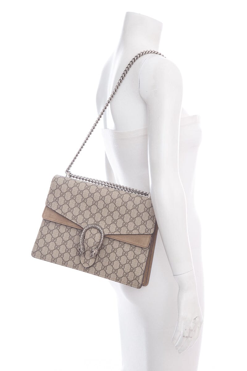 Gucci Dionysus Brown Monogram Handbag