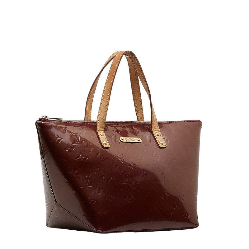 Louis Vuitton Monogram Verney Belvue PM Handbag M93584 Violet Pearl Patent Leather Louis Vuitton