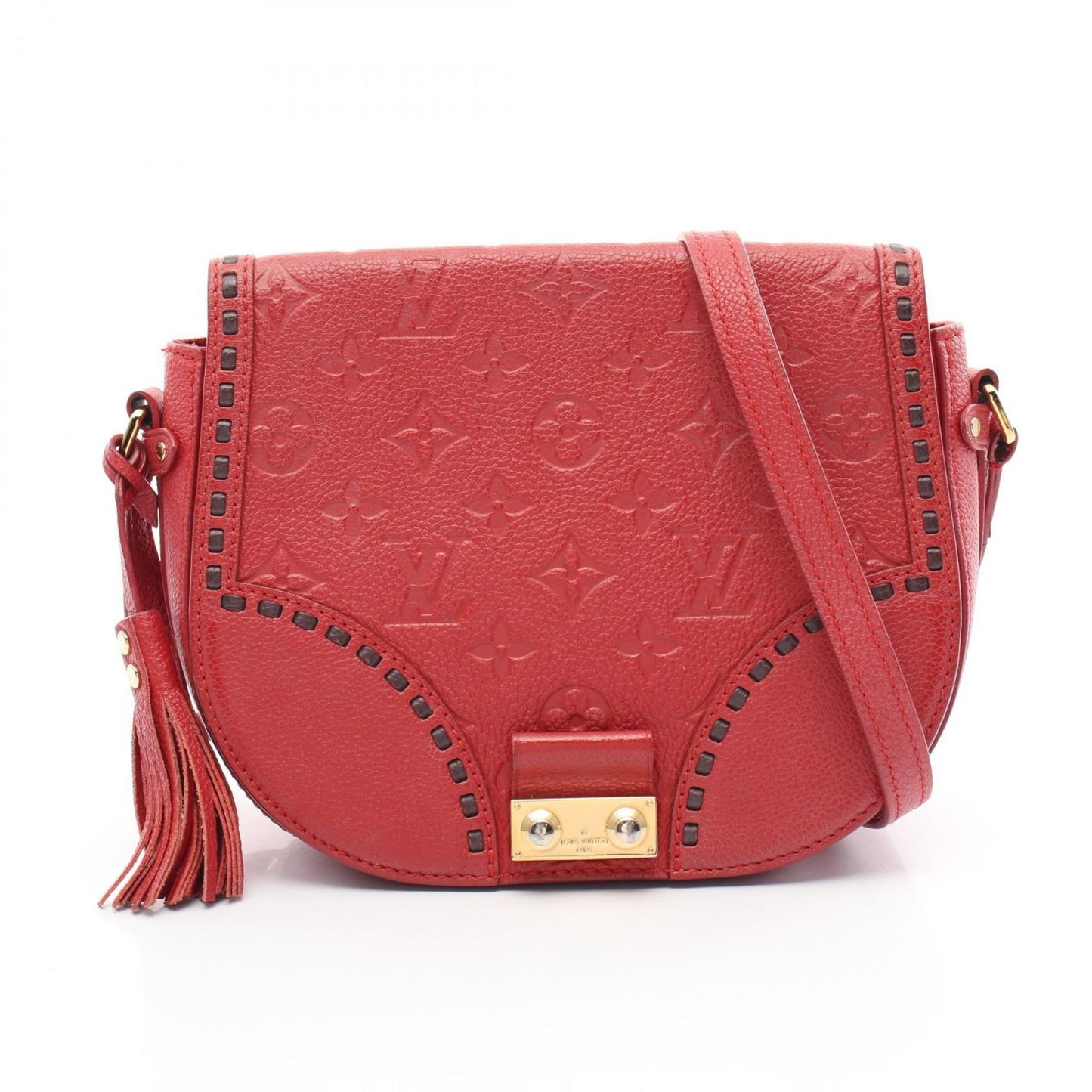 Louis Vuitton Cerise  Color Leather Shoulder Bag