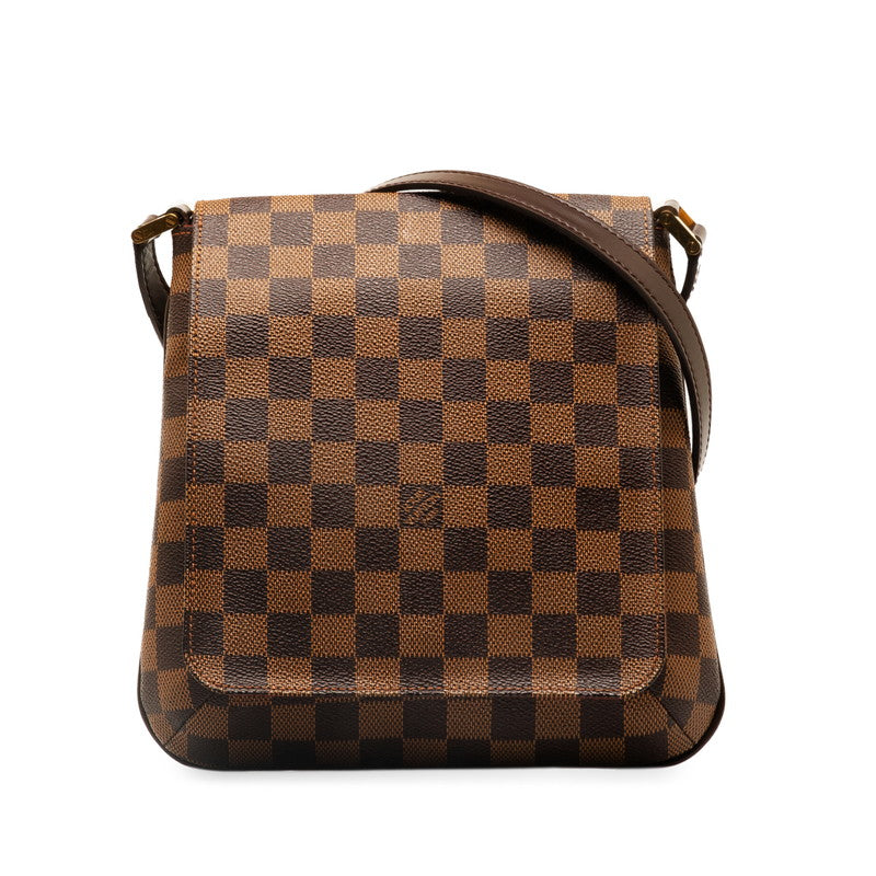 Louis Vuitton Louis Vuitton Musée Salsa Longsher N51300 Brown PVC Leather  Louis Vuitton