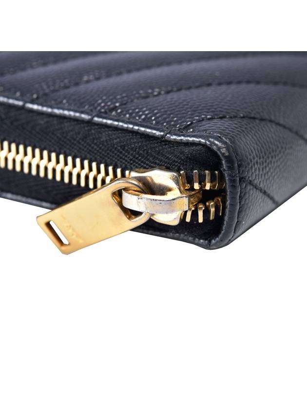 Luxury Saint Laurent Trending 2025 Women s caviar long wallet 358094