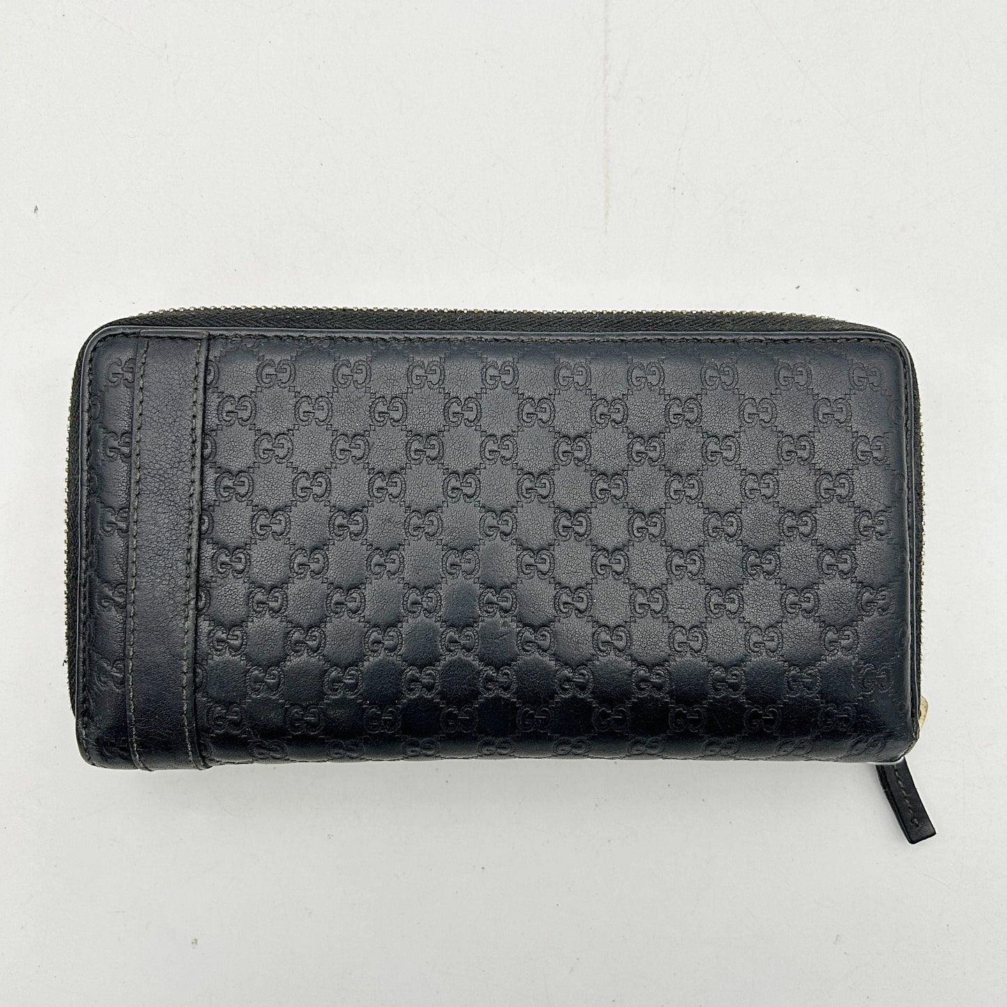 Gucci Gg Guccisima Leather Long Wallet Black gu7507hh