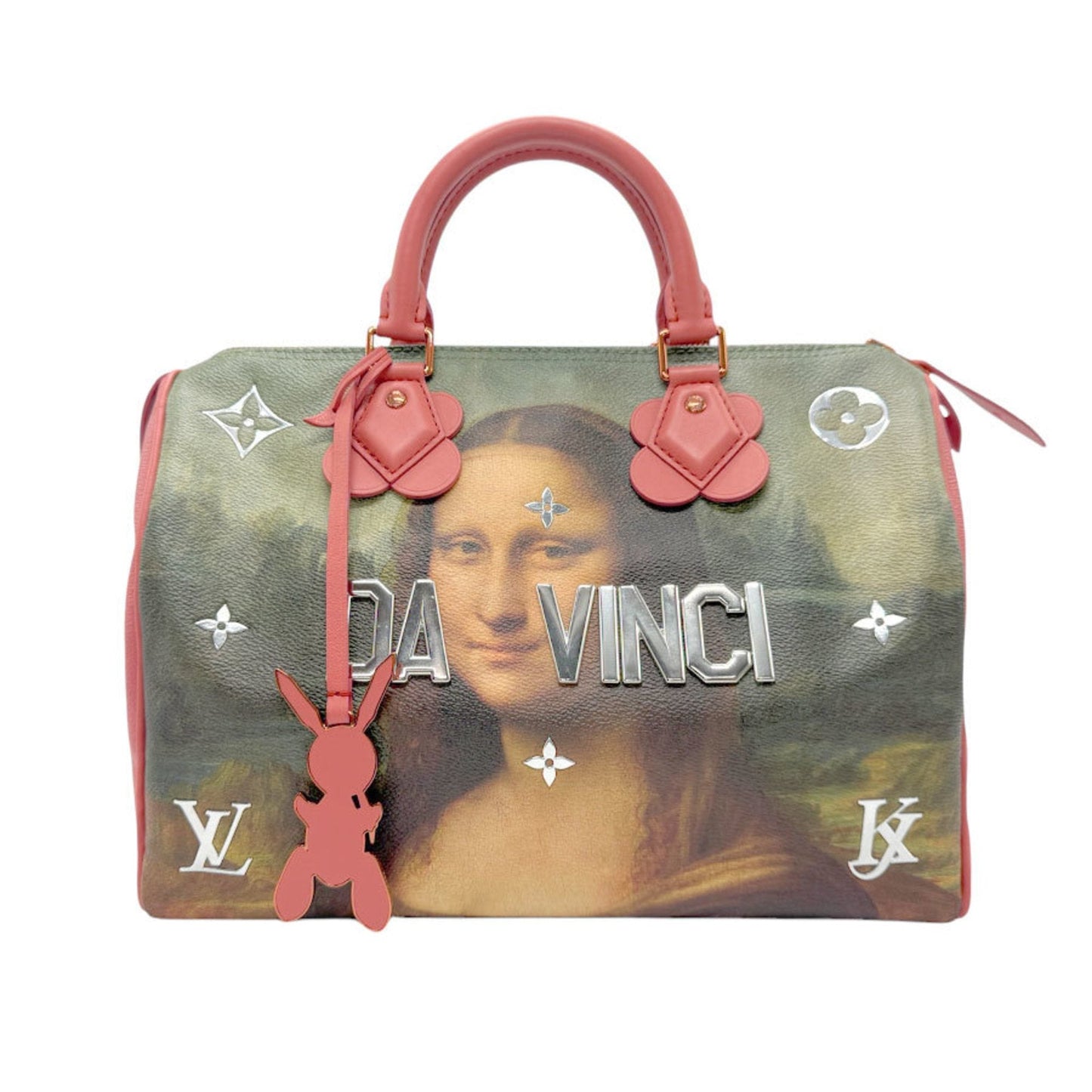 Louis Vuitton  pink Pvc Leather Handbag