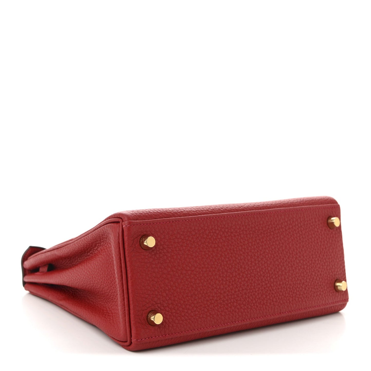 Hermes Togo Kelly Retourne 25 Rouge Casaque
