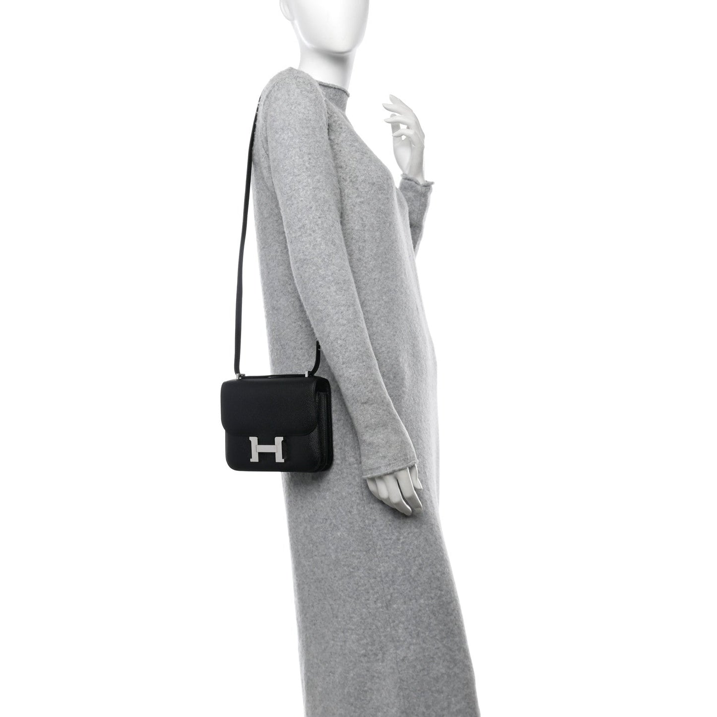 Hermes Epsom Constance 18 Black