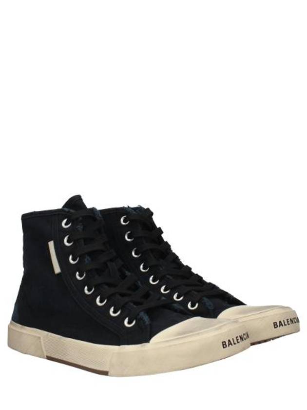 Luxury Balenciaga Trending 2026 Paris High Top Sneakers Black
