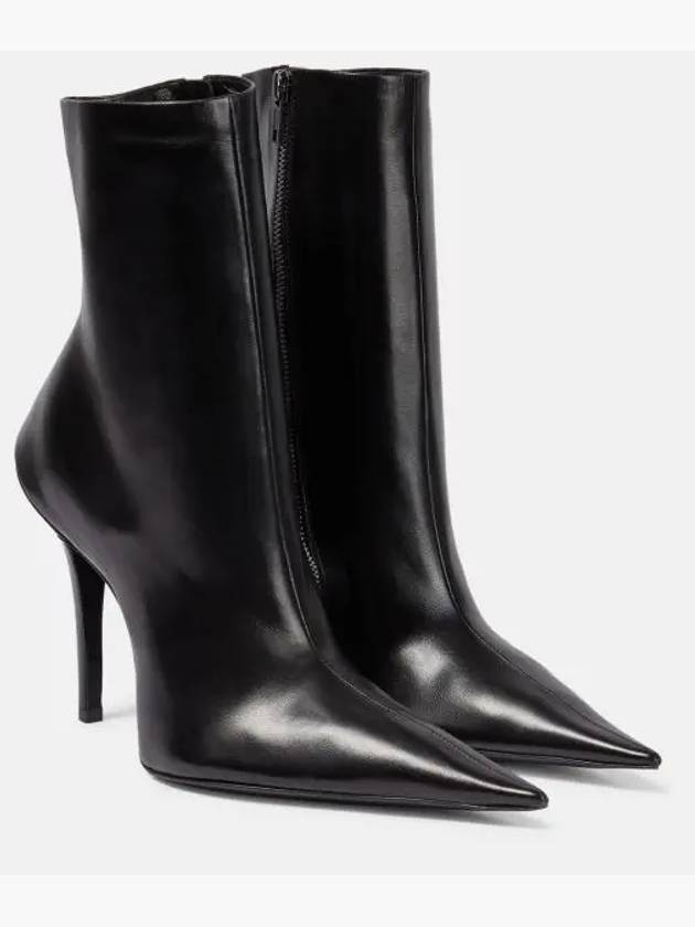 Luxury Balenciaga Trending 2026 Witch 110MM Middle Boots Black