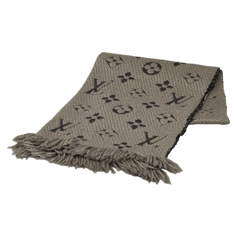 Louis Vuitton Louis Vuitton 413287 Maffler wool/silk grey