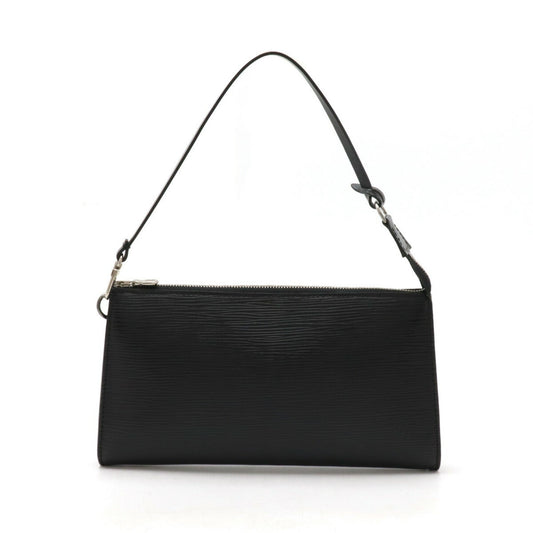 Louis Vuitton Noir Epi Leather Handbag Pochette Pouch