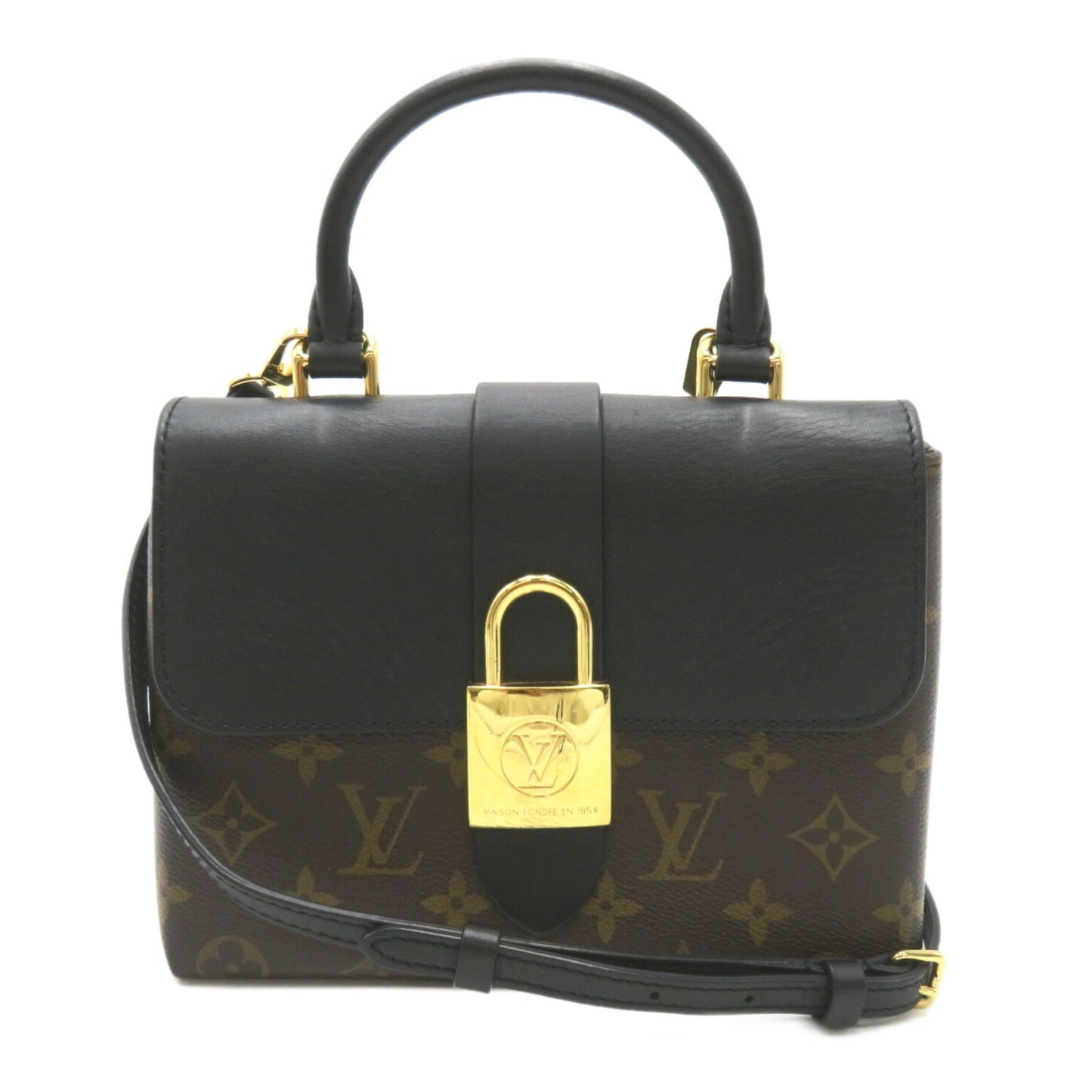 Louis Vuitton   Coated Canvas Monogram Pvc Leather Shoulder Bag
