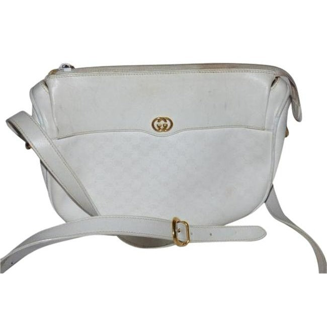 Gucci Leather Canvas Crossbody