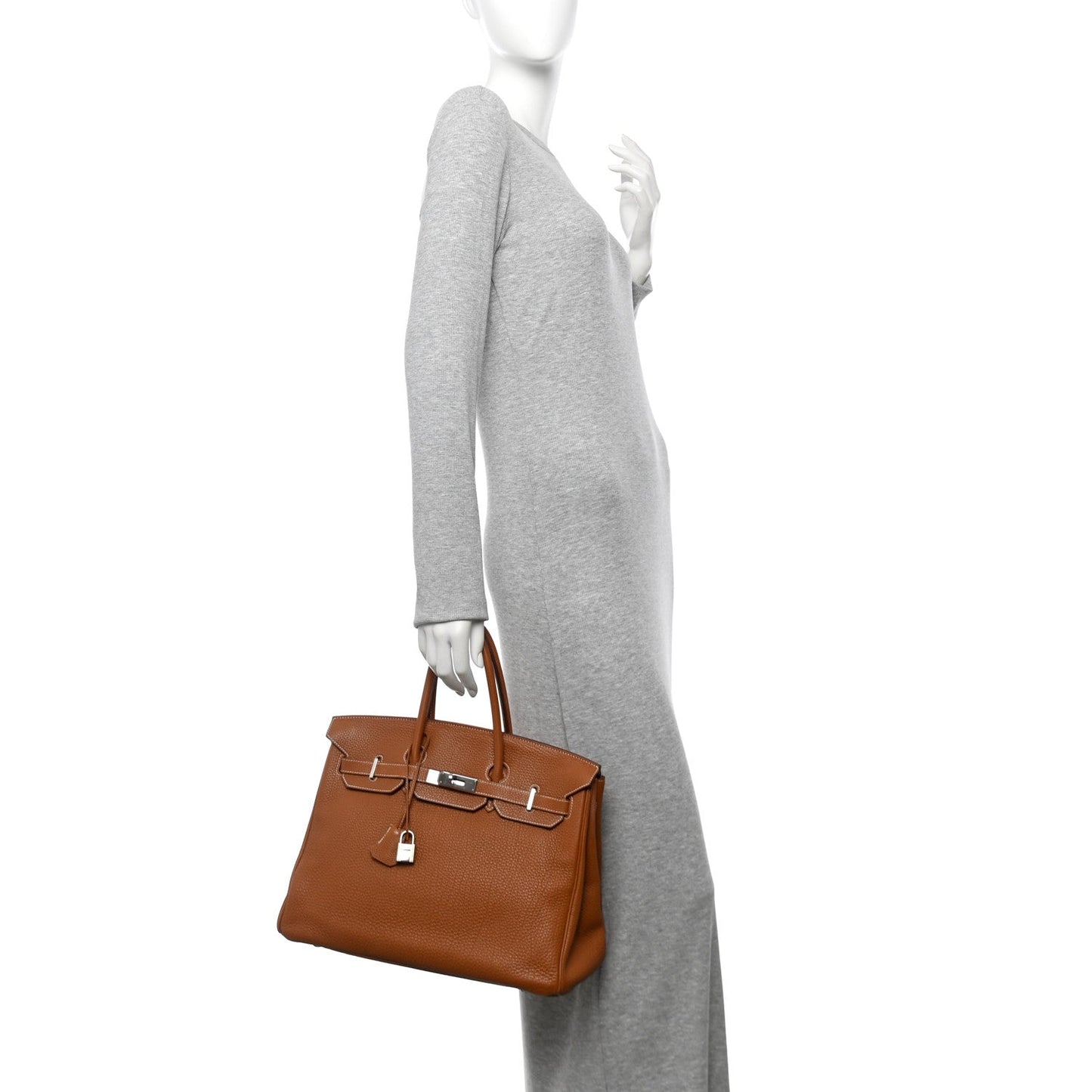 Hermes Togo Birkin 35 Gold