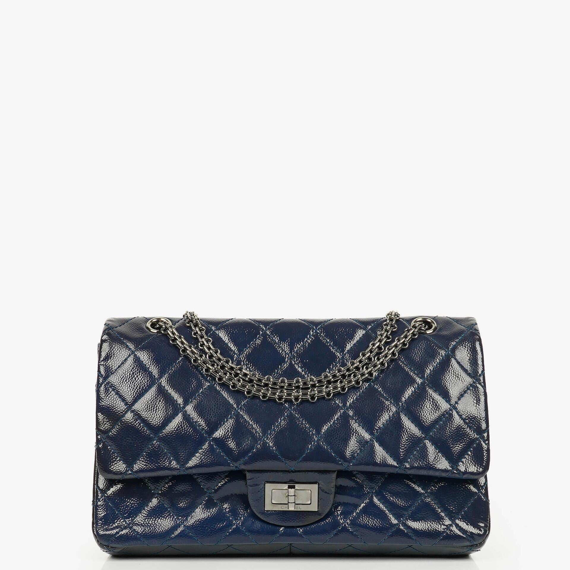Chanel 2.55 Reissue 227 Quilted Caviar Flap Bag