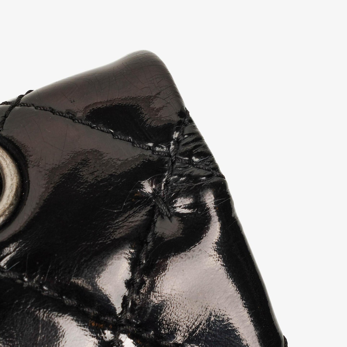 Chanel 2.55 Reissue Double Flap Patent Leather 227 With Ruthenium Hardware