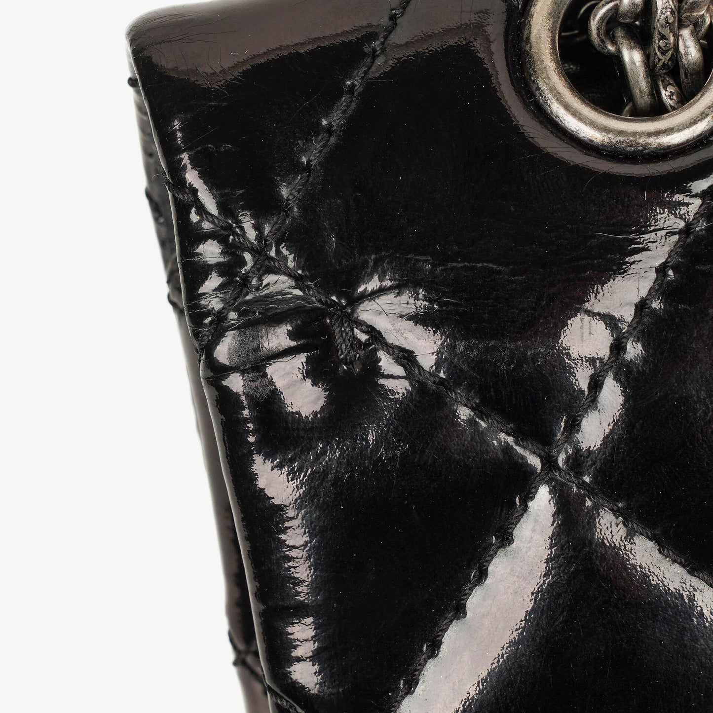Chanel 2.55 Reissue Double Flap Patent Leather 227 With Ruthenium Hardware
