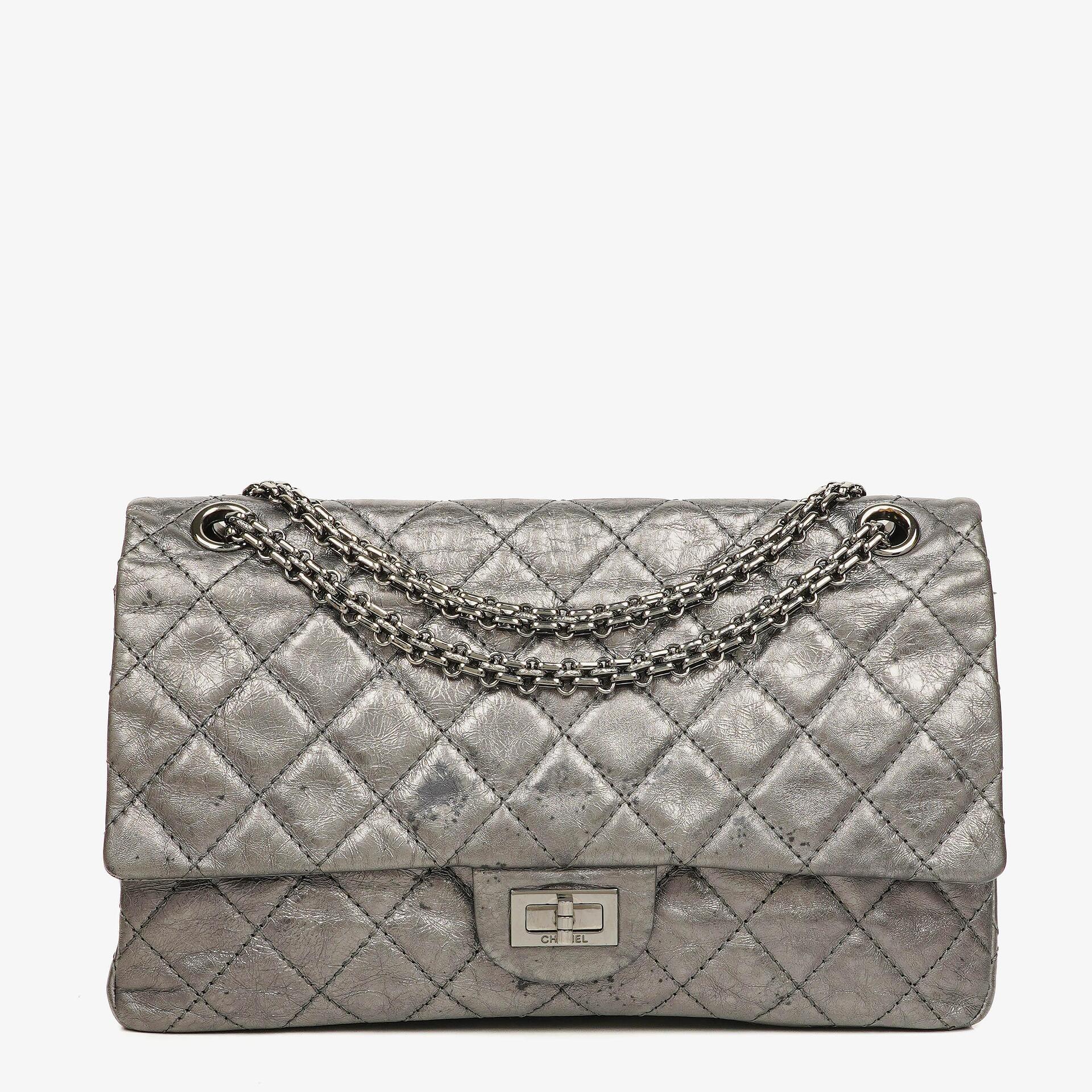 Chanel 2.55 Reissue Metallic Crey Calfskin 226 Flap Bag