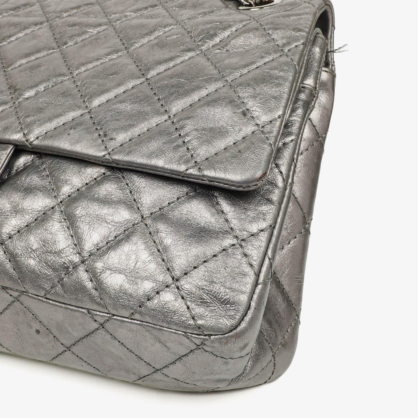 Chanel 2.55 Reissue Metallic Crey Calfskin 226 Flap Bag