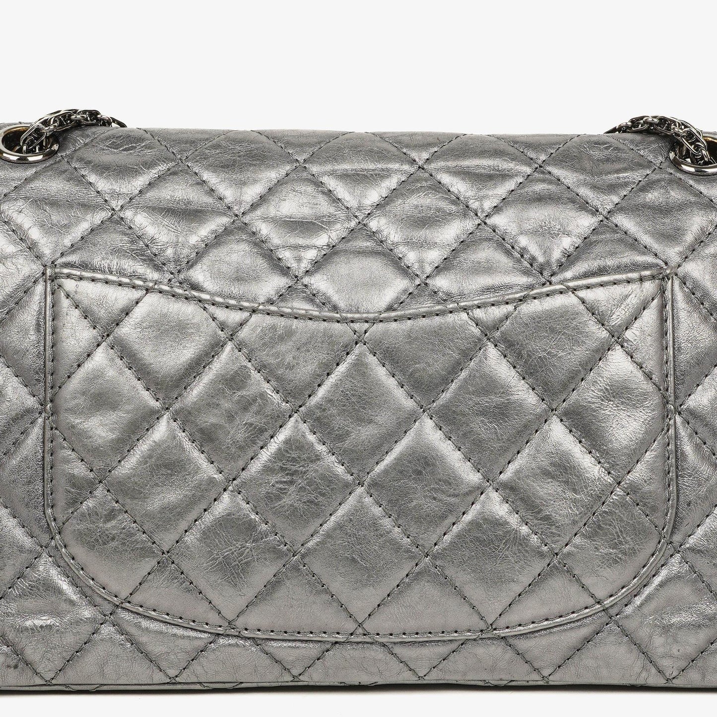 Chanel 2.55 Reissue Metallic Crey Calfskin 226 Flap Bag