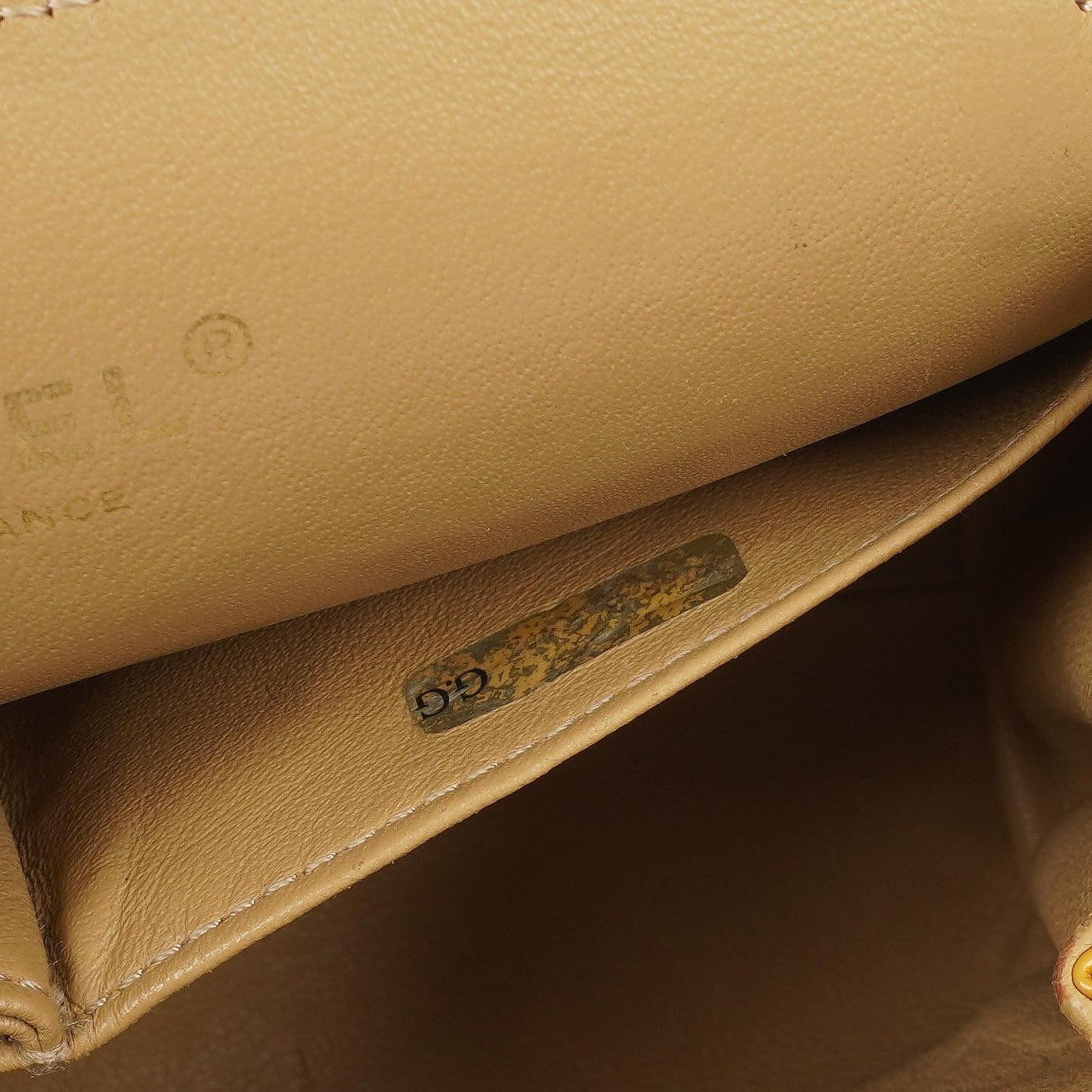 Chanel Accordion Double Flap Bag Yellow Quilted Patent Leather With 24K Champagne Gold-Plated Hardware