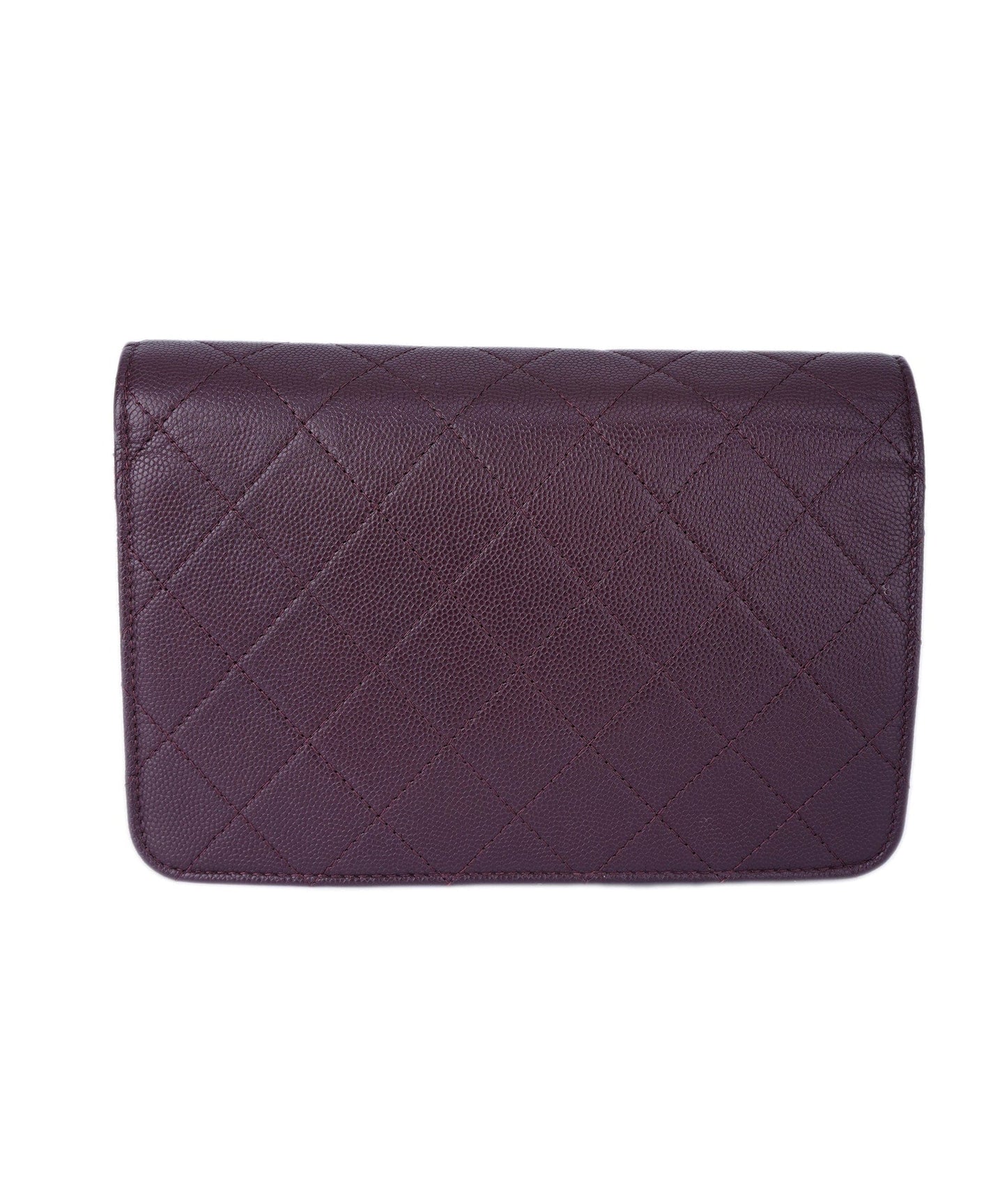 Chanel Burgundy CC Suede Crossbody  ALL0869