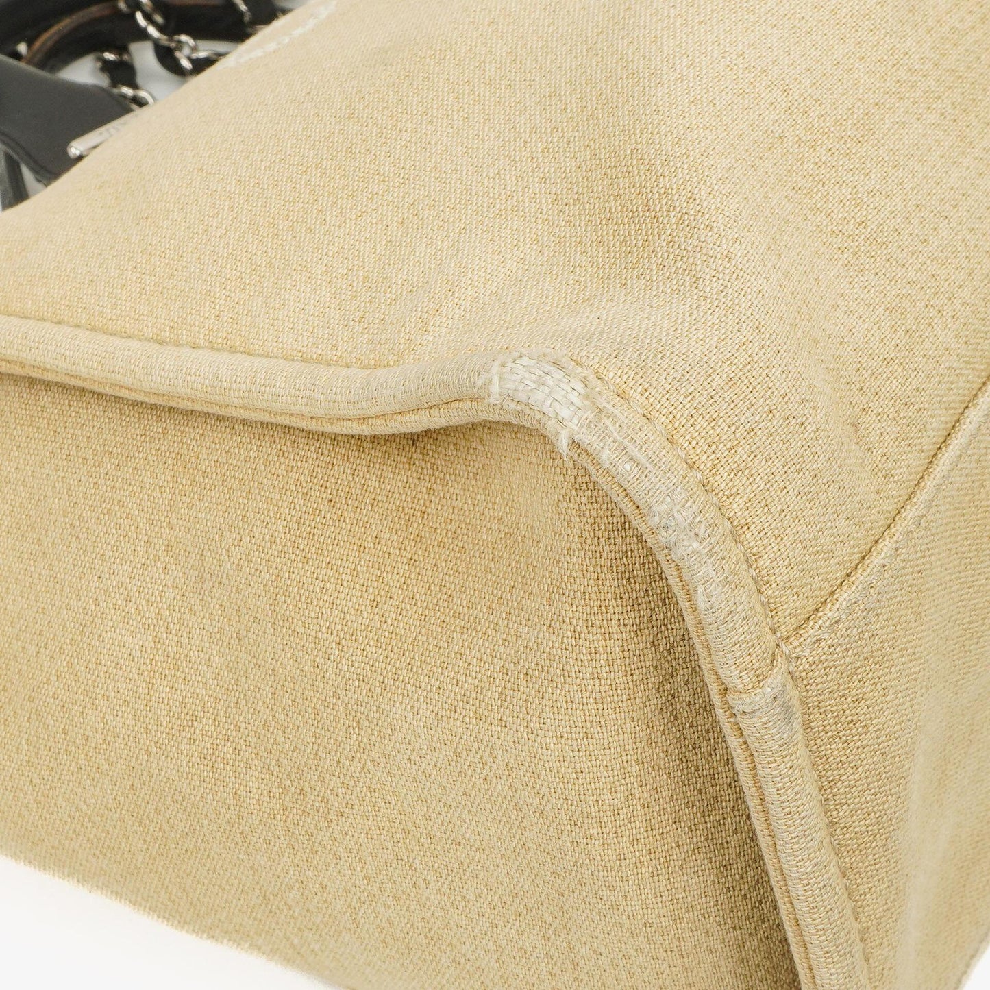 Chanel Beige Deauville Medium Tote Bag
