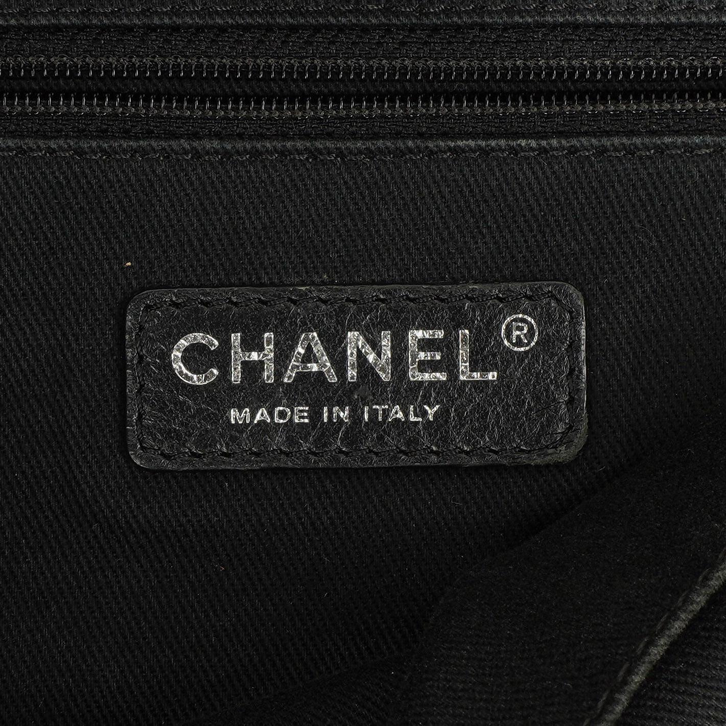 Chanel Beige Deauville Medium Tote Bag