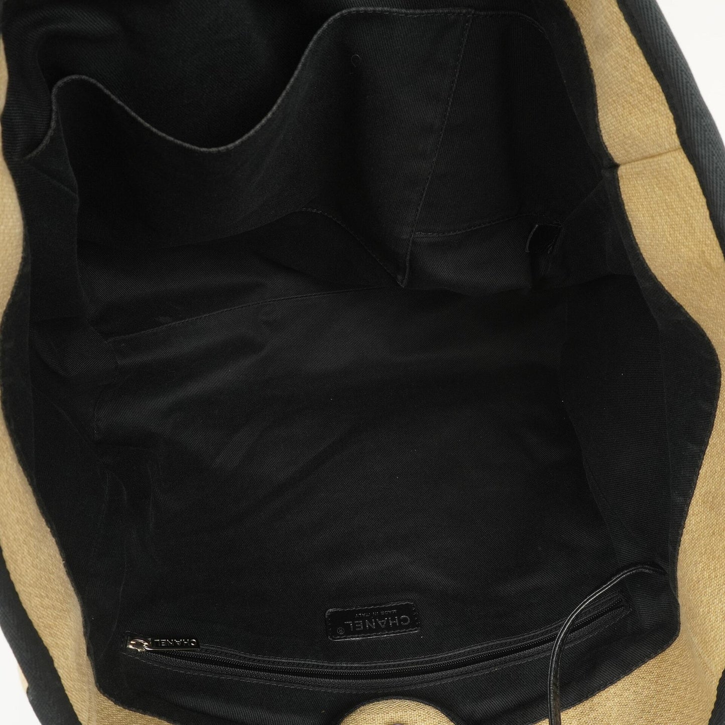 Chanel Beige Deauville Medium Tote Bag