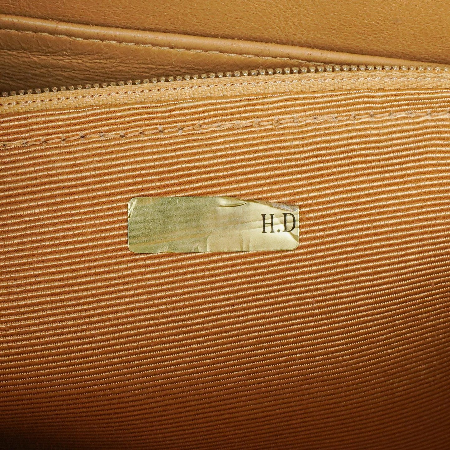 Chanel Beige Jumbo Caviar Diagonal Pocket Camera Bag
