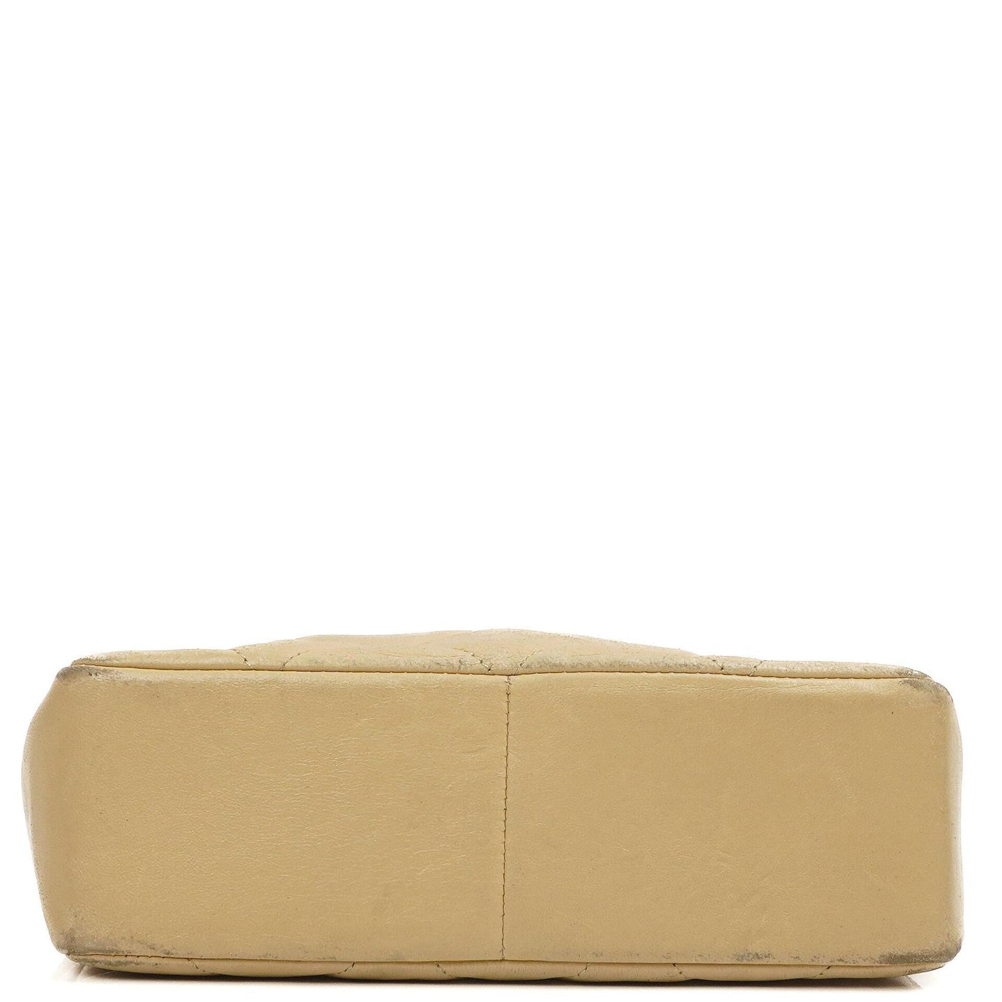 Chanel Bi-Color Quilted Lambskin Envelope Flap Bag With 24K Gold-Plated Hardware