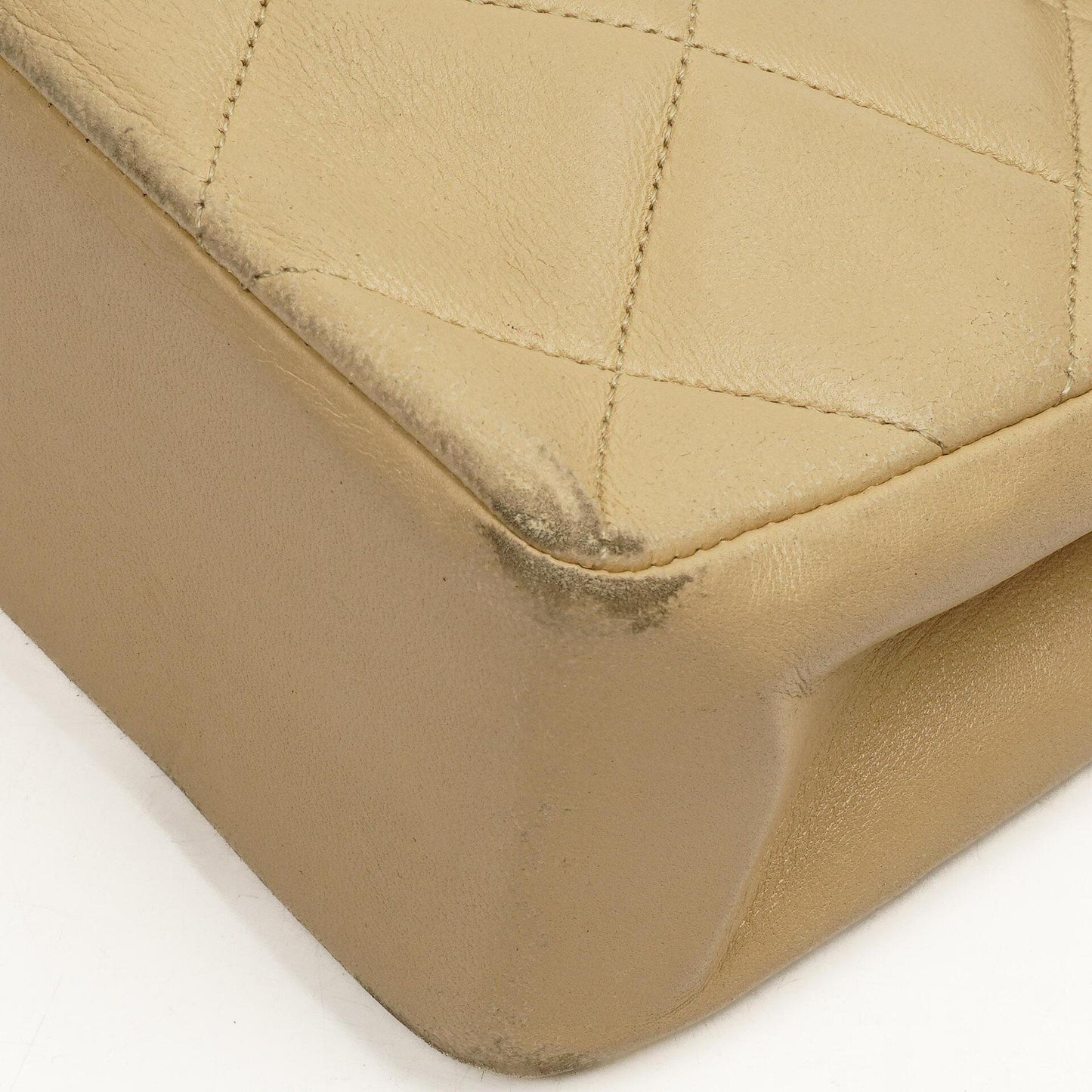 Chanel Bi-Color Quilted Lambskin Envelope Flap Bag With 24K Gold-Plated Hardware