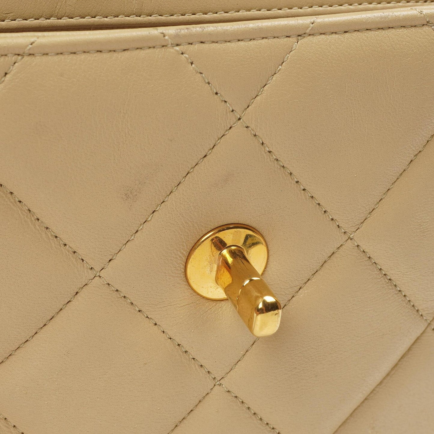 Chanel Bi-Color Quilted Lambskin Envelope Flap Bag With 24K Gold-Plated Hardware