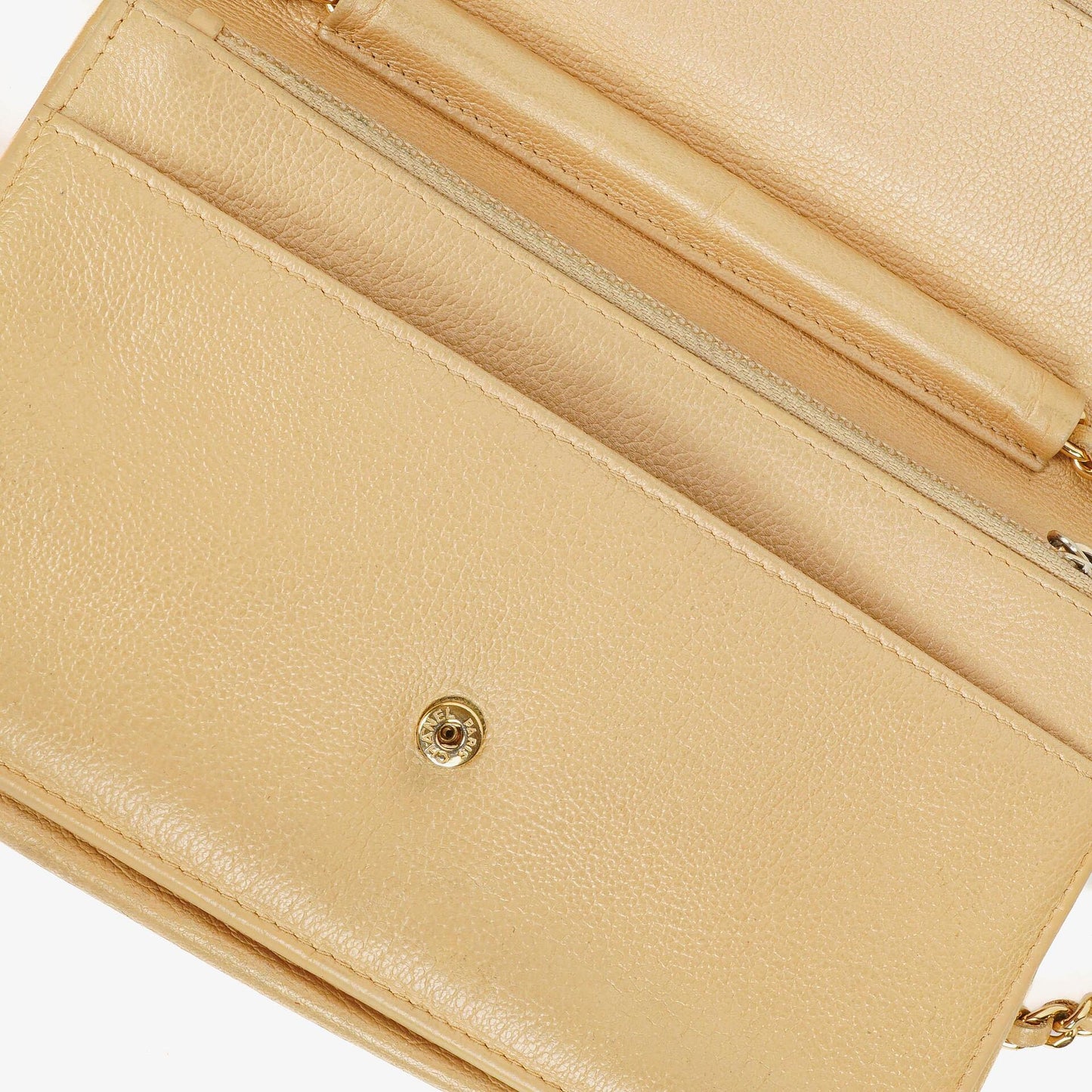 Chanel Bifold Single Flap Wallet On Chain