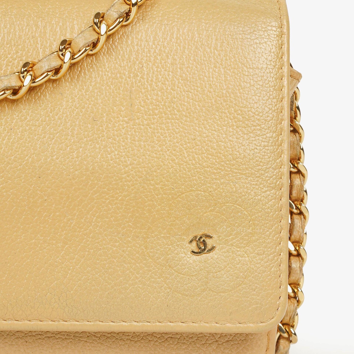 Chanel Bifold Single Flap Wallet On Chain