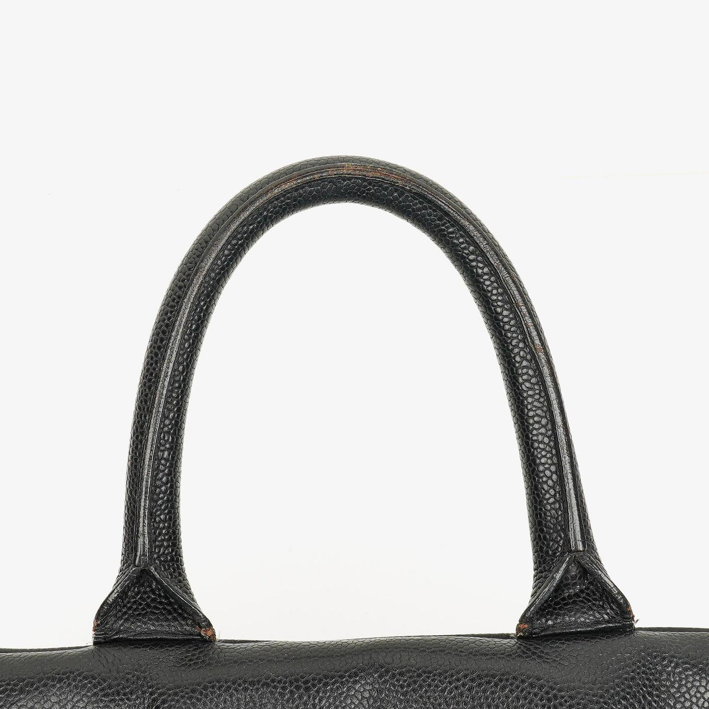 Chanel Black Caviar Boston Bag