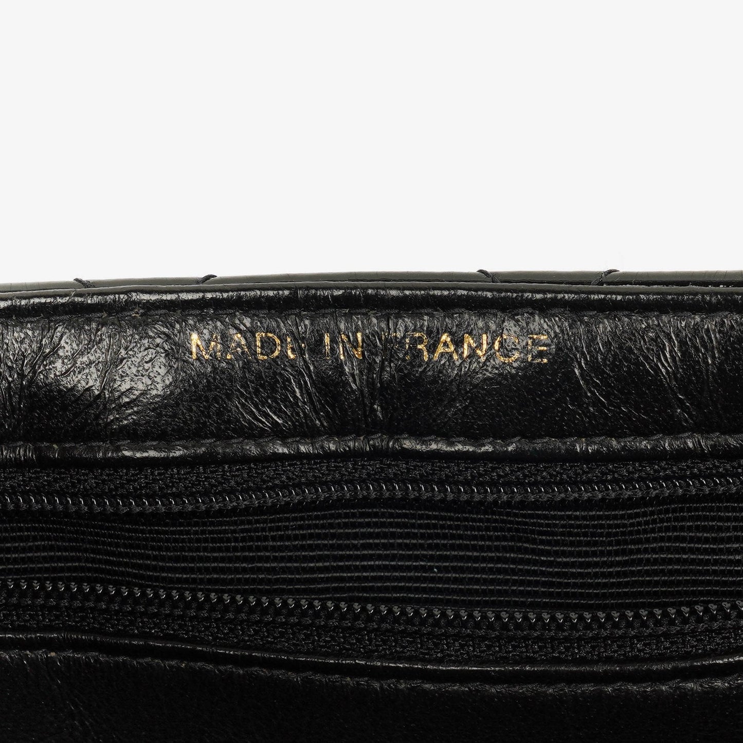 Chanel Black Double-Sided Flap Bag In Quilted Patent Leather