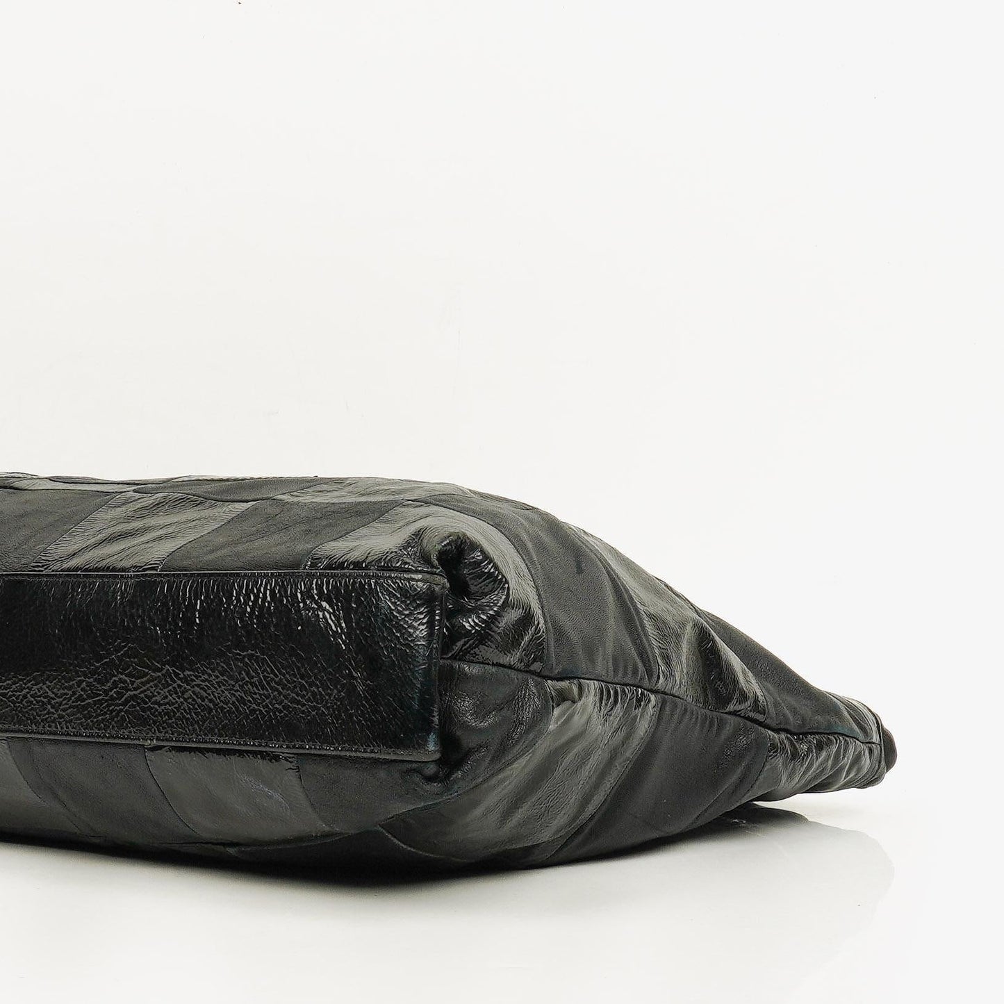 Chanel Black Leather Brooklyn Ligne Patchwork Large Cabas Tote Bag