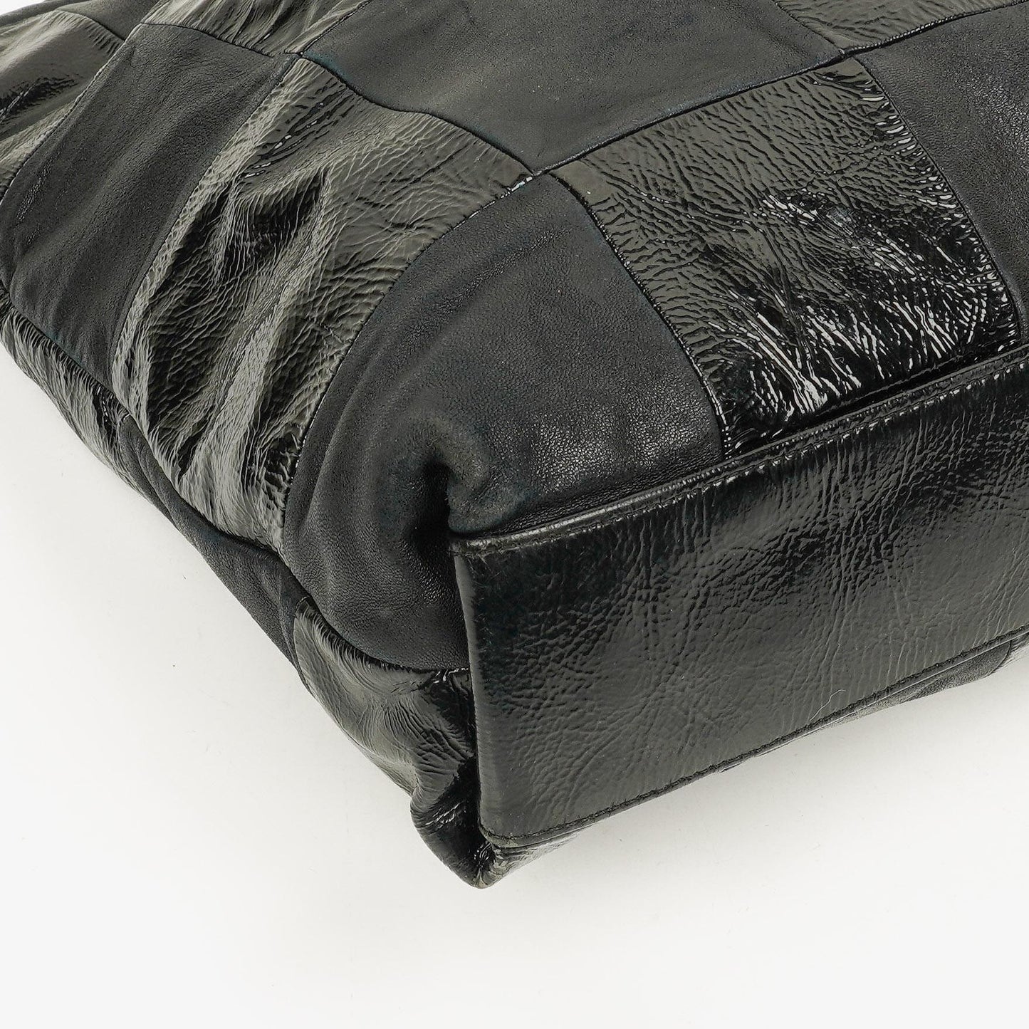 Chanel Black Leather Brooklyn Ligne Patchwork Large Cabas Tote Bag