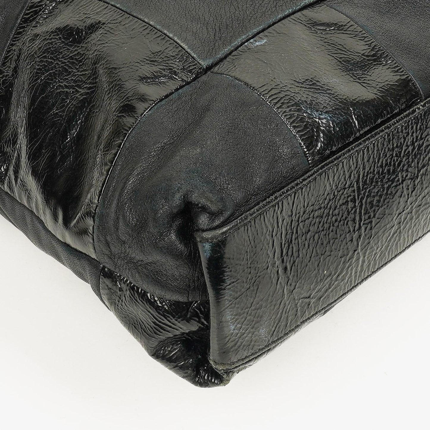 Chanel Black Leather Brooklyn Ligne Patchwork Large Cabas Tote Bag