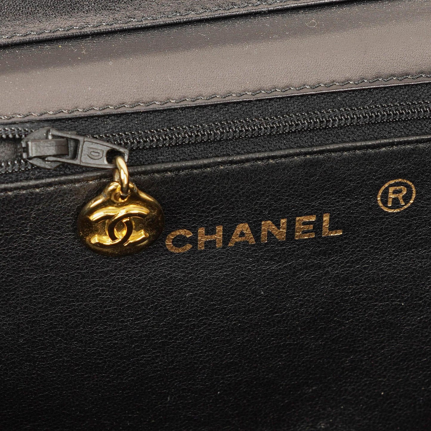 Chanel Black Patent Leather Full Flap With 24k Gold Plated Hardware