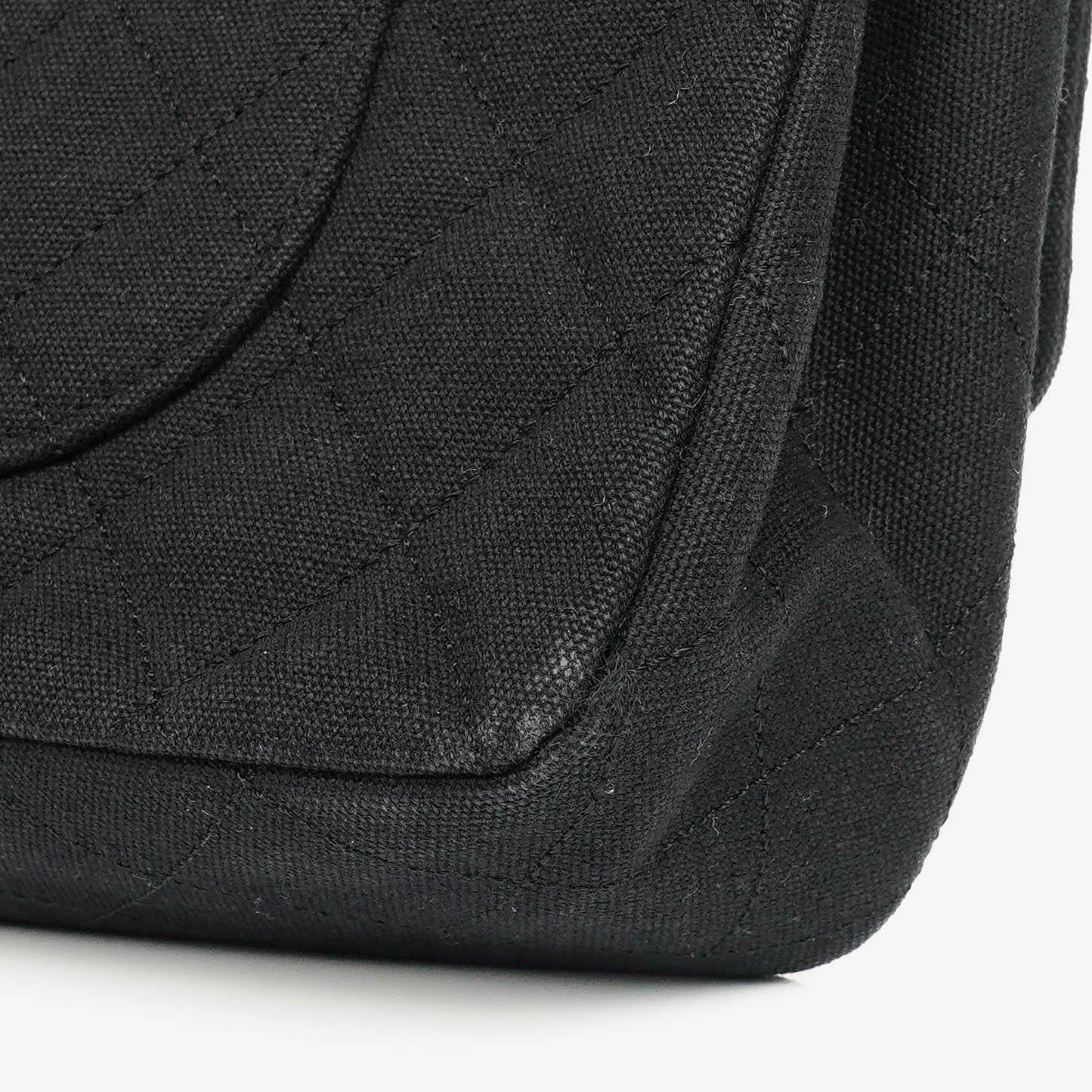 Chanel Black Quilted Double Flap Bag