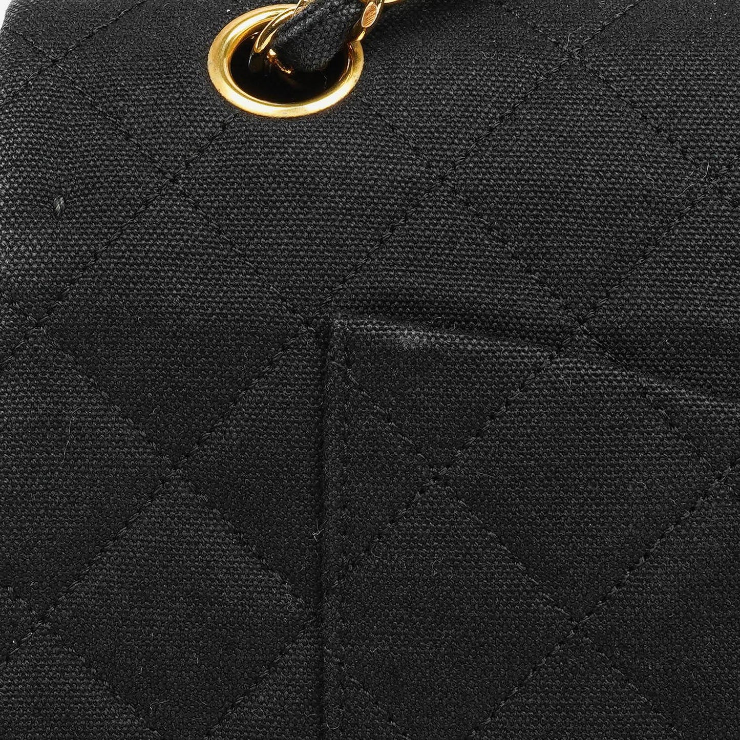 Chanel Black Quilted Double Flap Bag