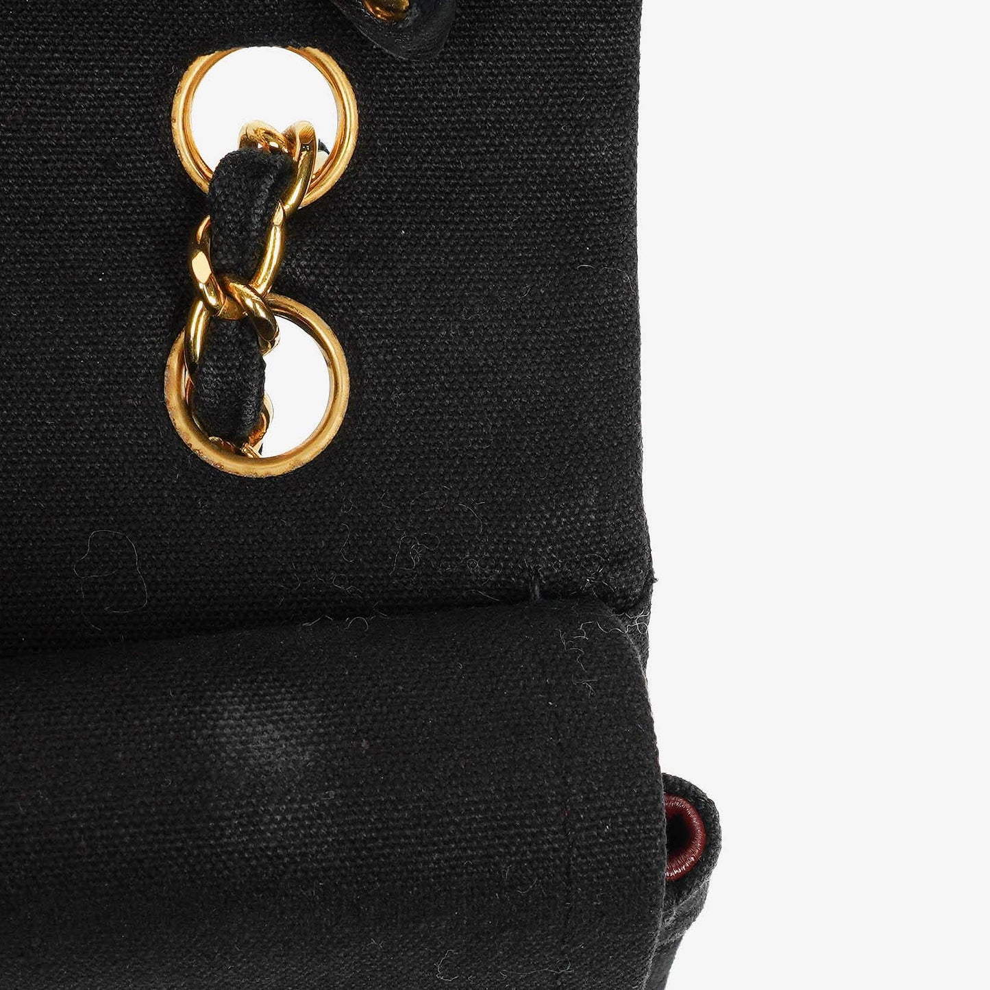 Chanel Black Quilted Double Flap Bag