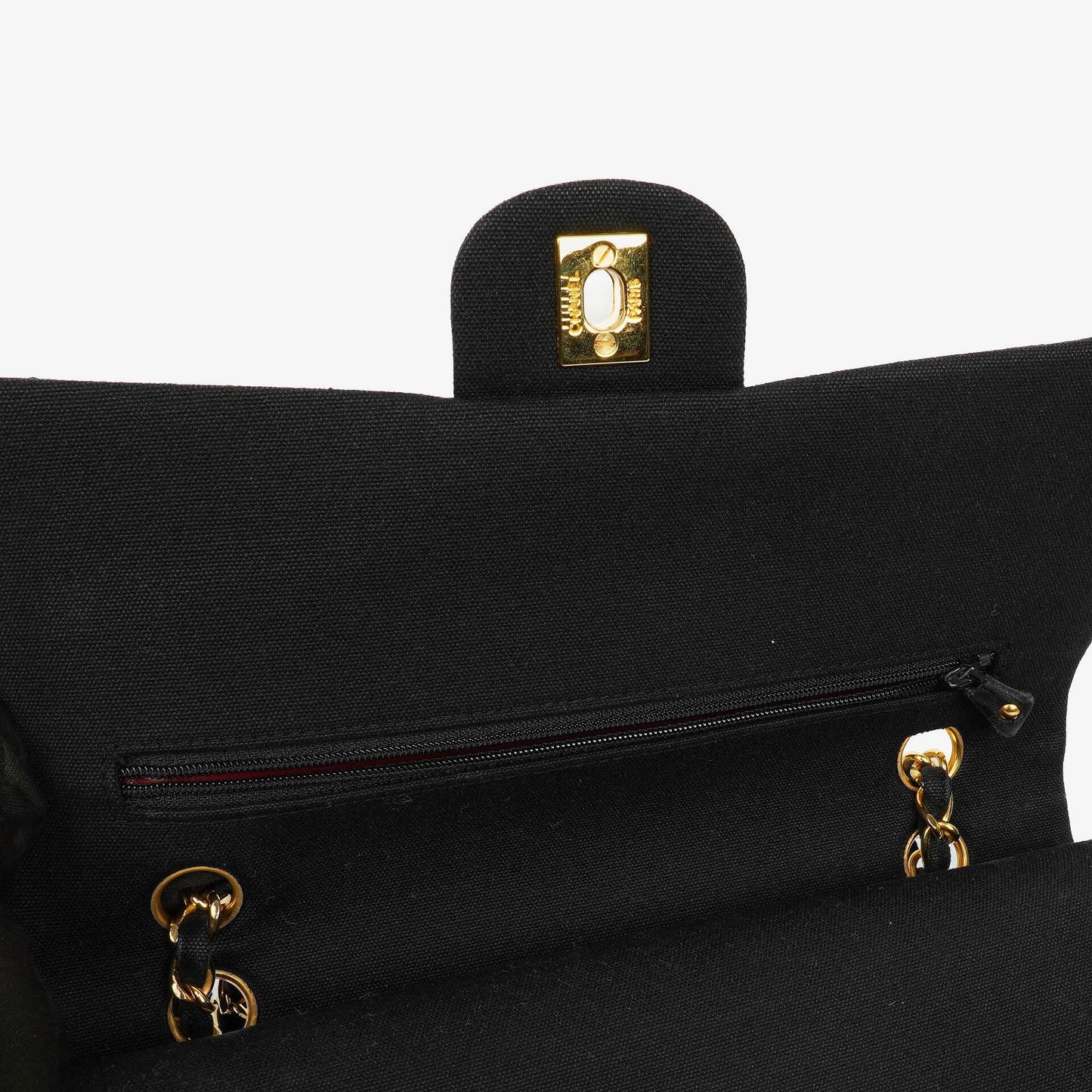 Chanel Black Quilted Double Flap Bag