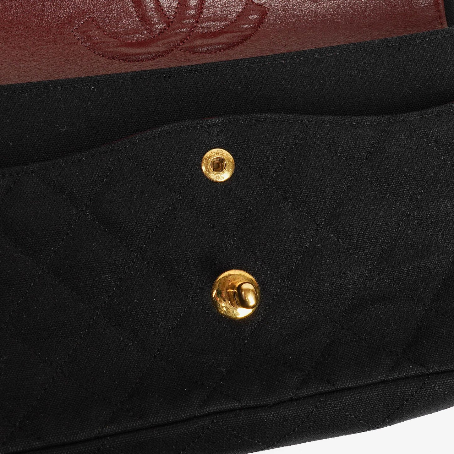 Chanel Black Quilted Double Flap Bag