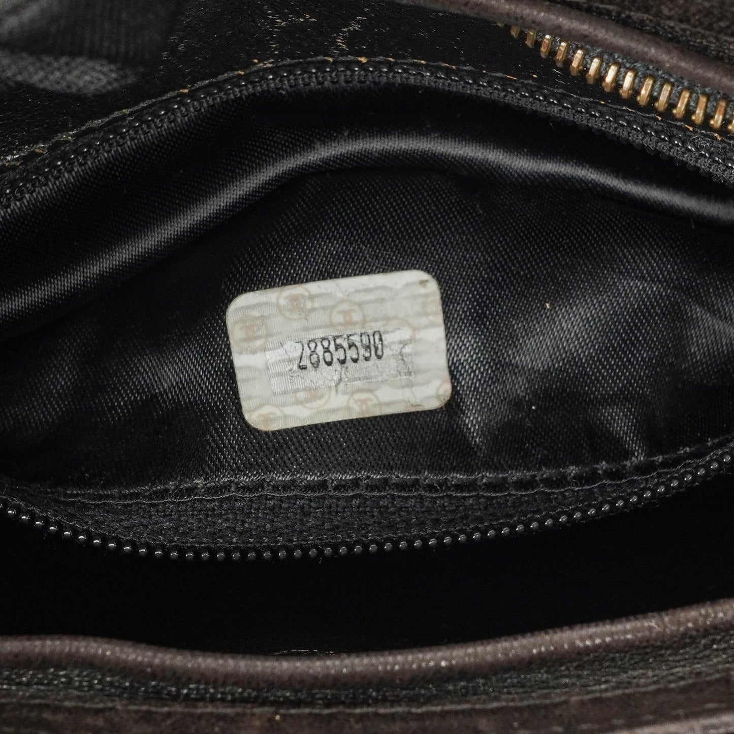 Chanel Black Quilted Lambskin Crossbody Bag