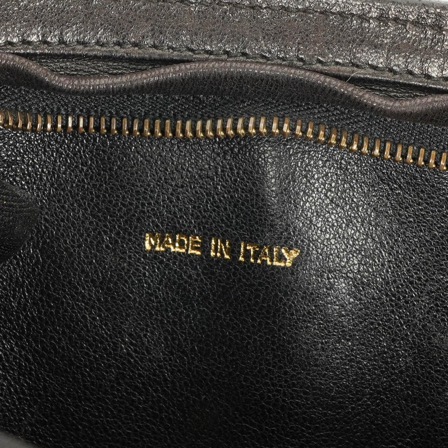Chanel Black Quilted Lambskin Crossbody Bag