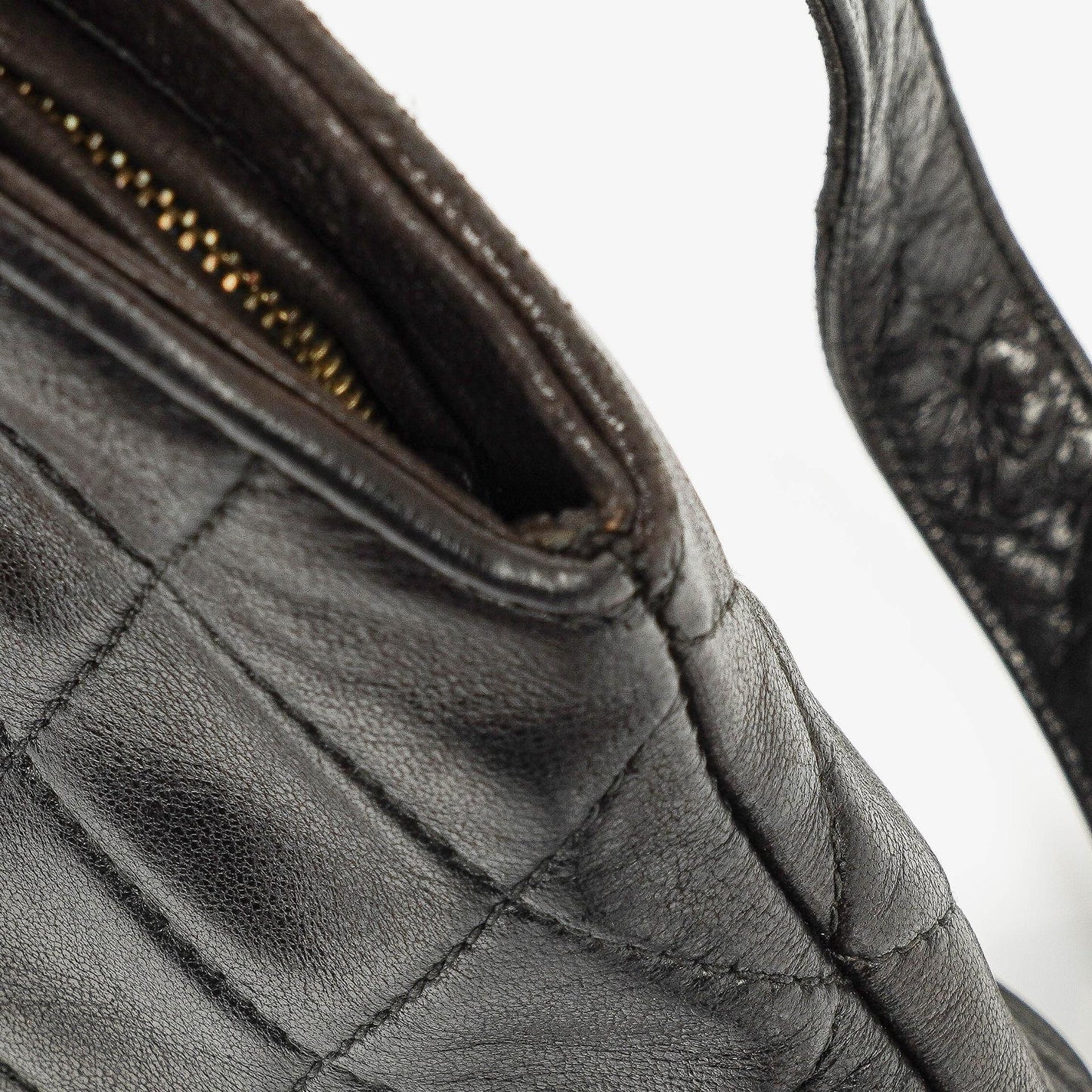 Chanel Black Quilted Lambskin Crossbody Bag